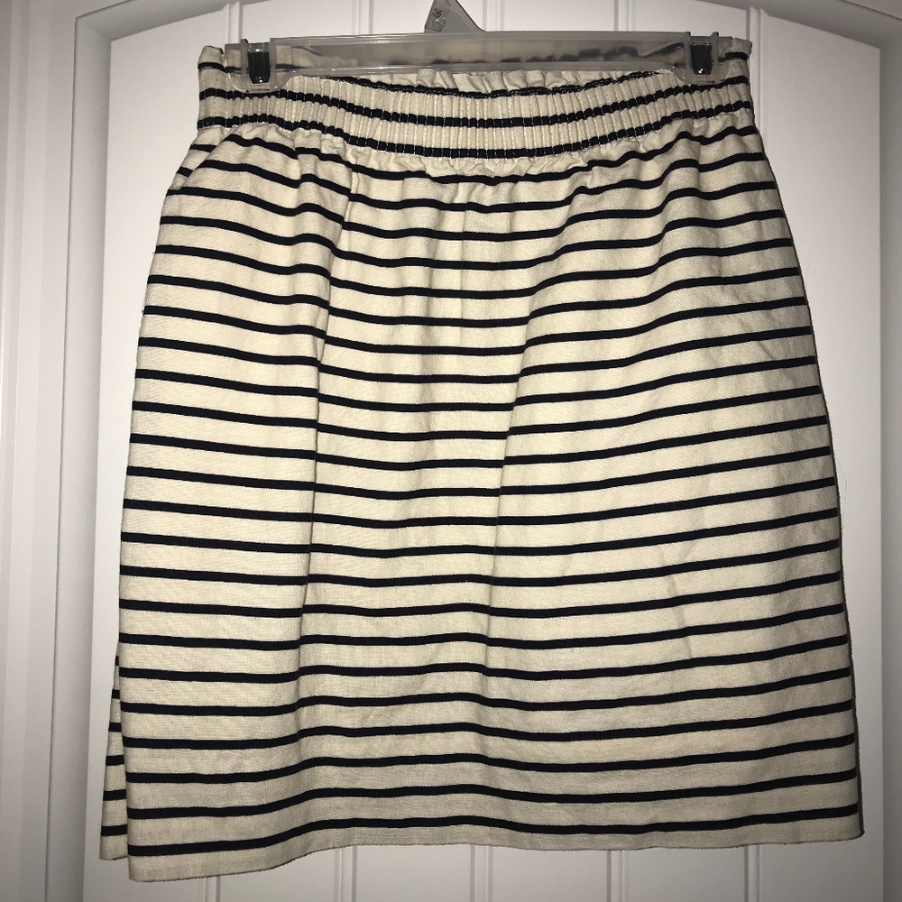 J Crew Linen Skirt